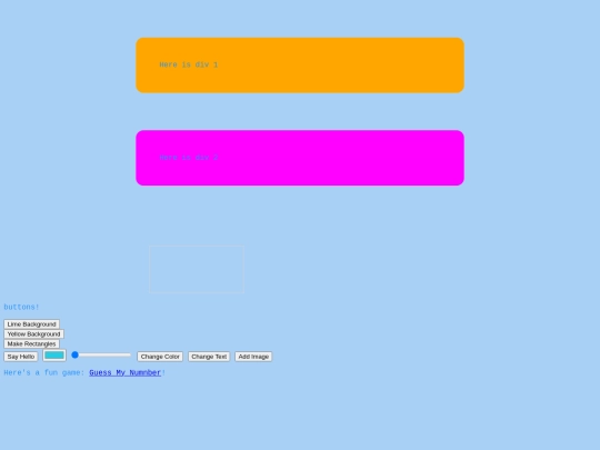 jsInteraction screenshot