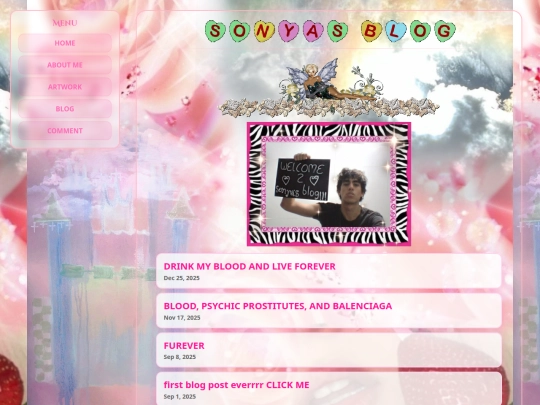 blog screenshot