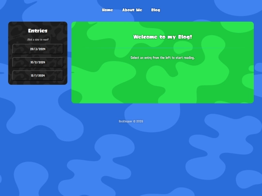 blog screenshot