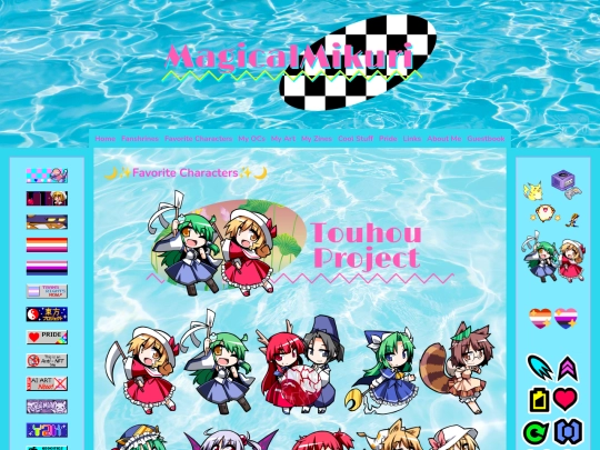 favecharacters screenshot