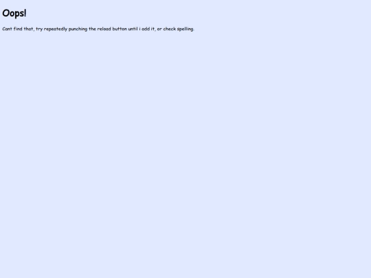 not_found screenshot