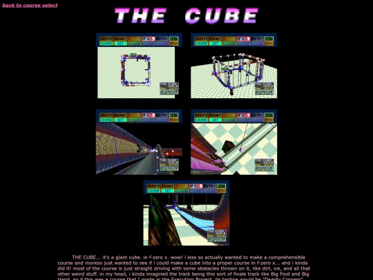 F-ZERO_EK/THE_CUBE screenshot