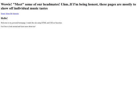 MYWEB/alters screenshot