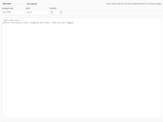 notetaker screenshot