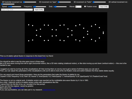 sinewave screenshot
