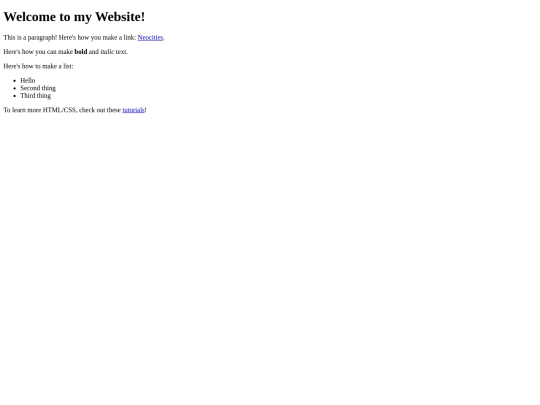 index screenshot