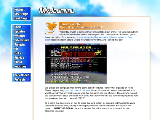 journal/archive/2026/january screenshot