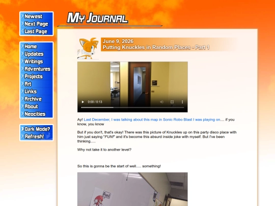 journal screenshot