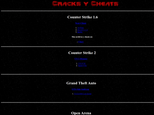 Cracks y Cheats screenshot