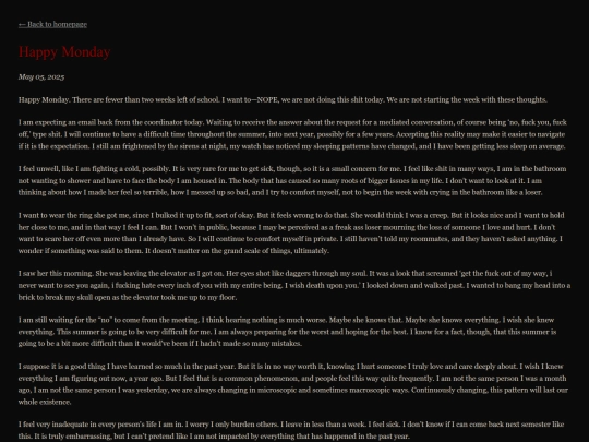blog/twentythird-post screenshot