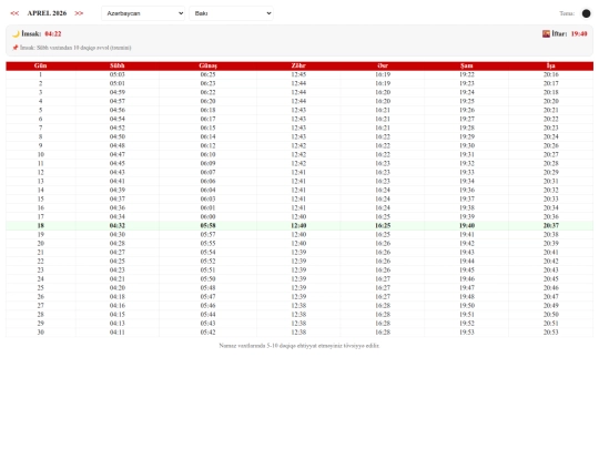 namazvaxtlari screenshot