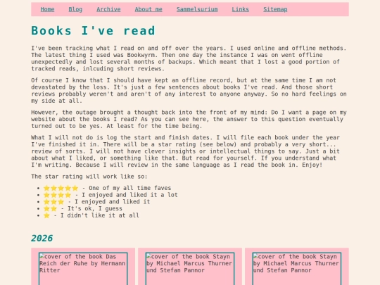 books screenshot