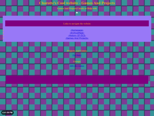 GamesProjects screenshot