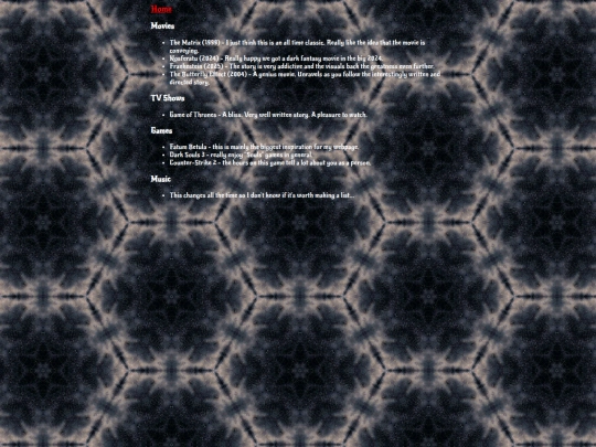 favorites screenshot