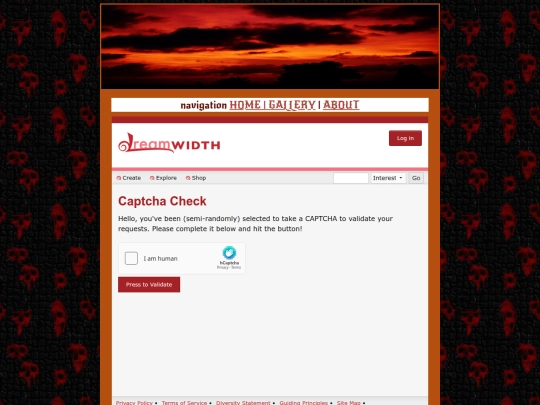 blog screenshot