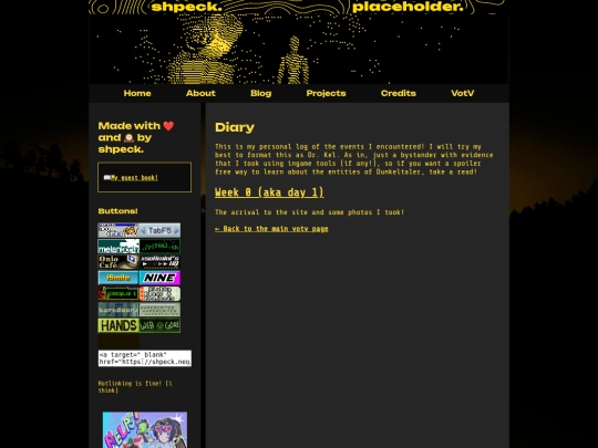 votv/diary screenshot