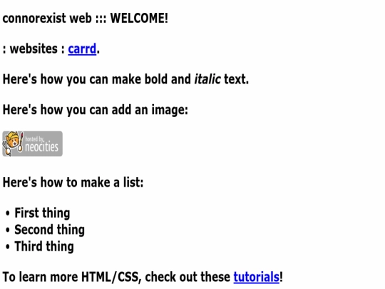 index screenshot