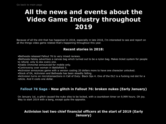 videogamenews2019 screenshot