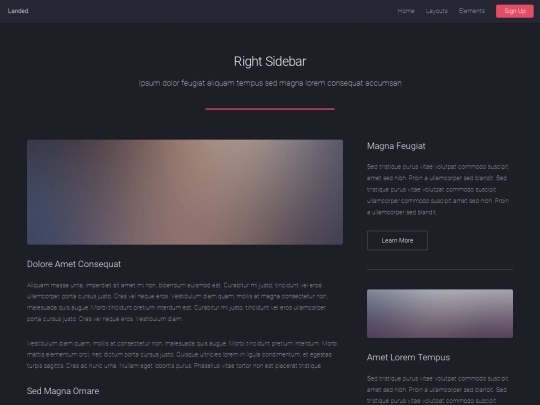 right-sidebar screenshot