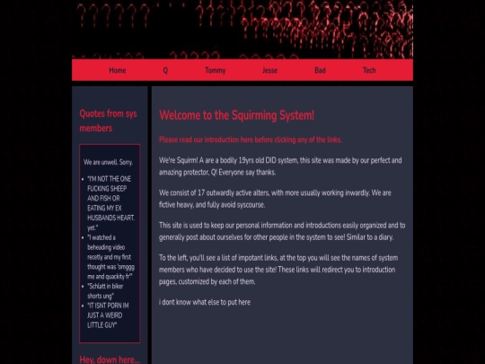 index screenshot
