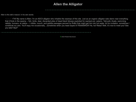 Allen screenshot