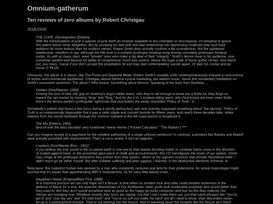 Omnium-gatherum/2018-10-20 screenshot