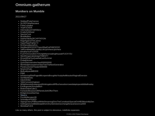Omnium-gatherum/2021-09-27 screenshot