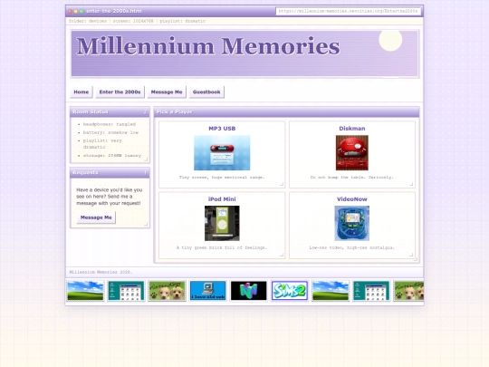 Enterthe2000s screenshot