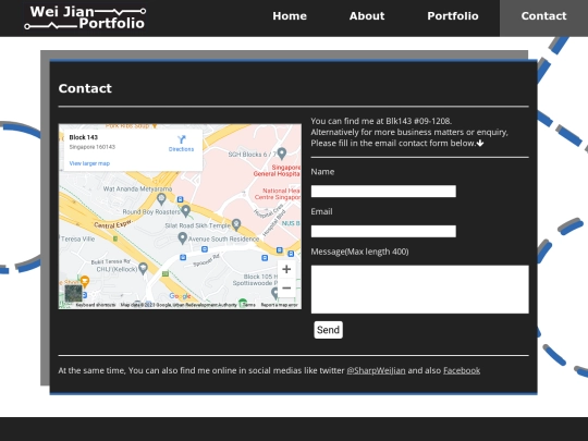 contact screenshot