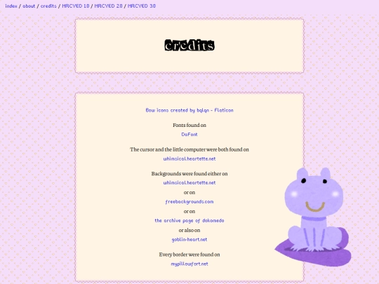 credits screenshot
