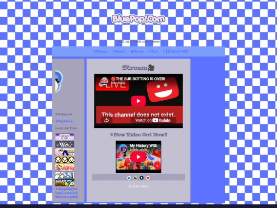 Homepage screenshot