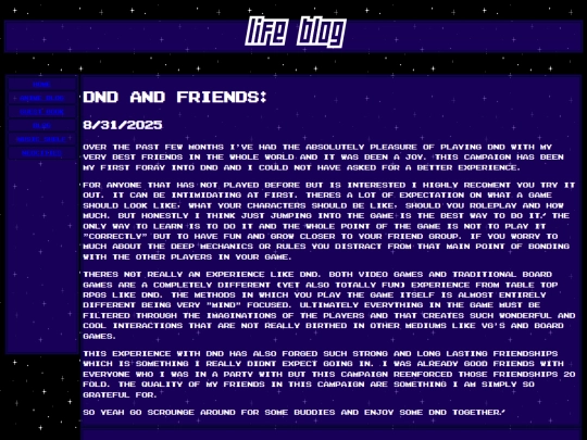 LifeBlog screenshot