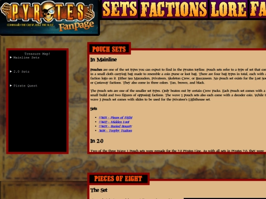 pouchsets screenshot