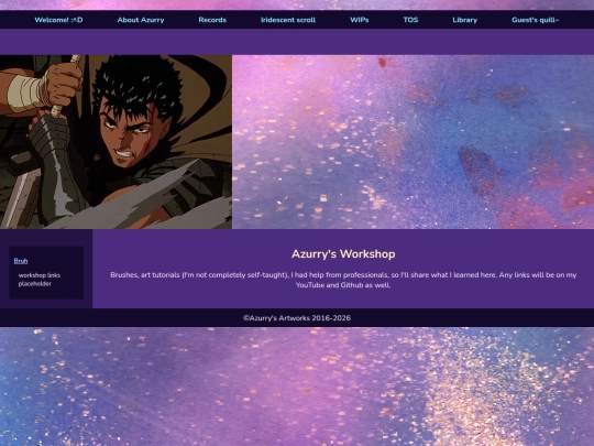 AzurrysWorkshop screenshot