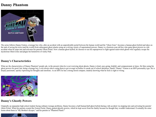 Web Design/1-HTML/project1 screenshot