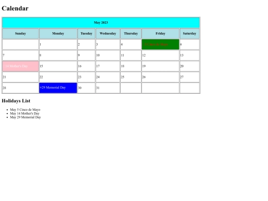 Web Design/1-HTML/project3 screenshot