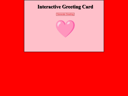 Web Design/3-JAVASCRIPT/greetingCardFunction screenshot