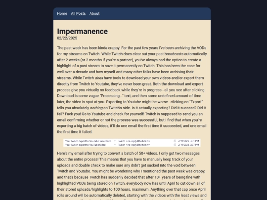 posts/impermanence screenshot