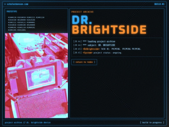 projects/drbrightside screenshot