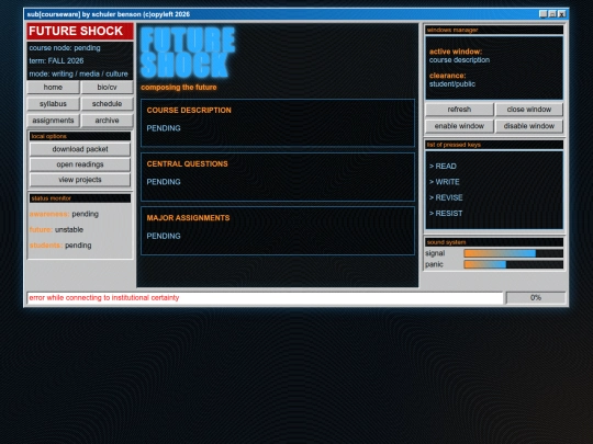 projects/futureshock screenshot