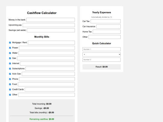 CashFlowII screenshot