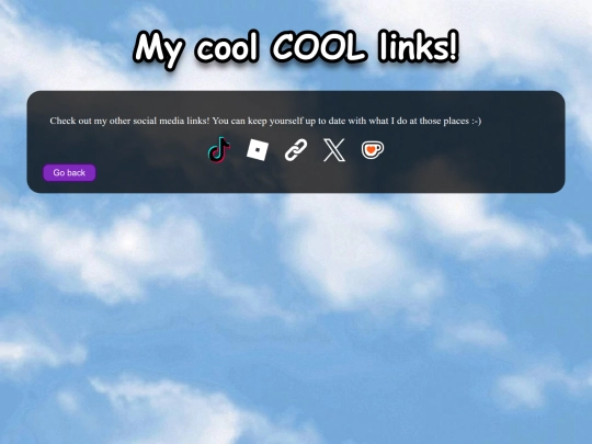 links screenshot