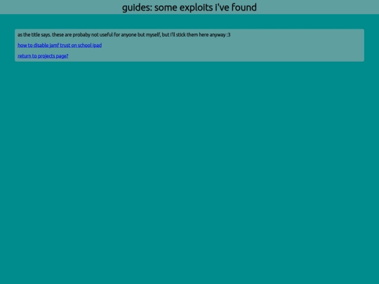 guides screenshot