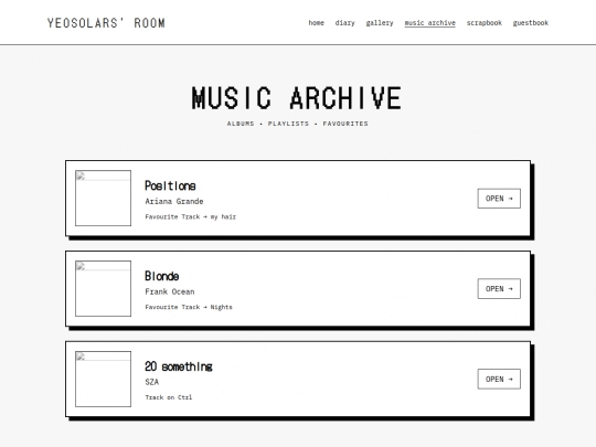 playlist screenshot