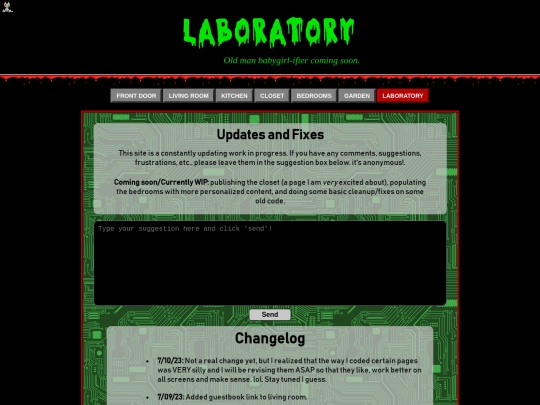 laboratory screenshot