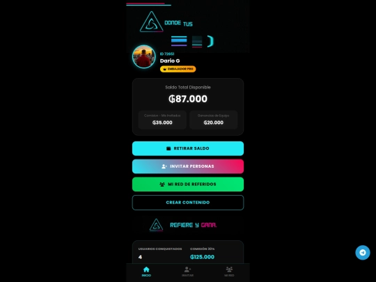perfilnexus screenshot