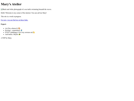 pages/me/blog screenshot