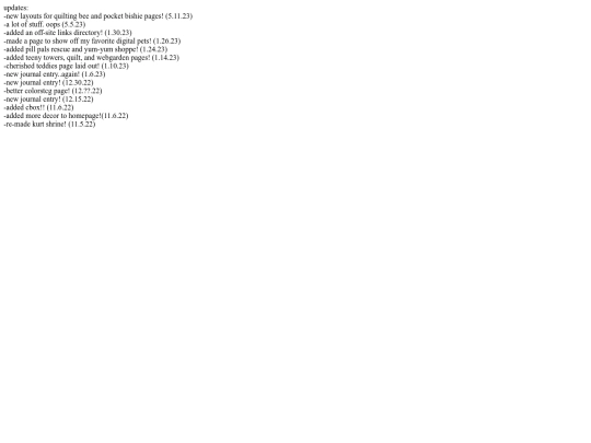 inserts/updates screenshot