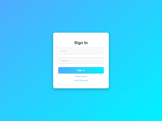Signin screenshot