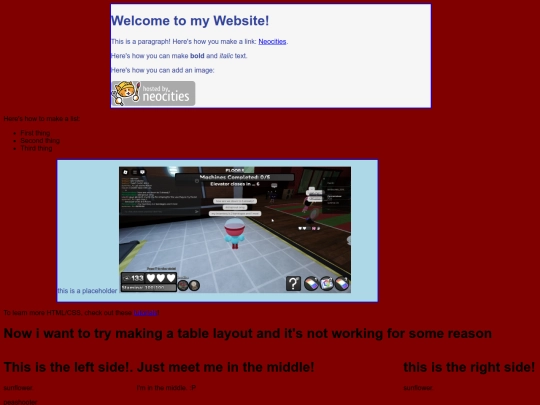 testing screenshot